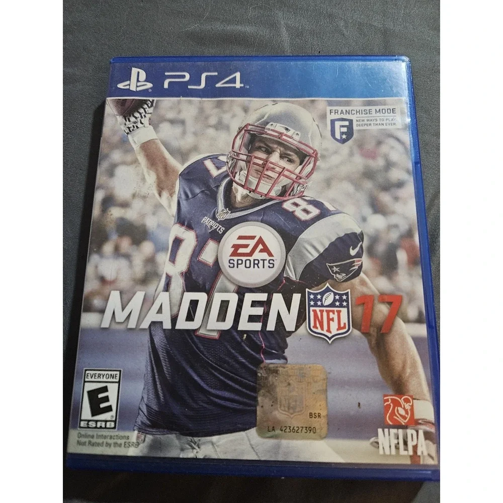 Madden NFL 17 Sony PlayStation 4 PS4‎ EA Sports Football Game Disc & Case